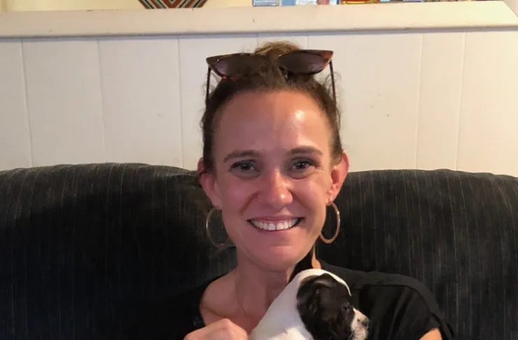 Why I Foster: Q&A With Ivy Graham Ivy Graham with puppies